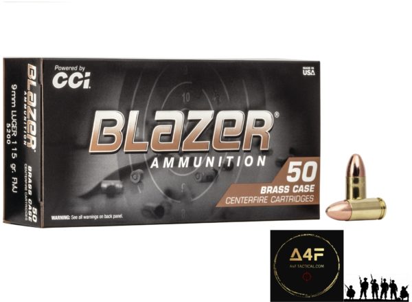 Bla115grzer Brass 9mm FMJ