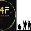 A4F TACTICAL Logo with Veterans