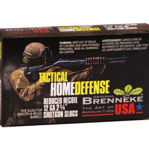 Brenneke Tactical Home Defense 12 Gauge Rifled Slug 2¾" 1 oz 1378 FPS – 5 Rounds (SL-122THD)