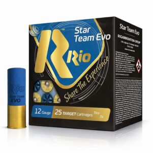 Rio Star Team EVO 28 HV 12 Gauge Target Load #8 Shot 2¾” 1 oz 1315 FPS – 25 Rounds