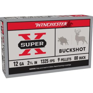 Carton of 12 gauge Winchester 00 Buckshot