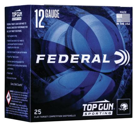 Federal Top Gun Sporting Shotshells 12ga 2-3/4" 1 oz 1330 fps #8 25/ct a4ftactical