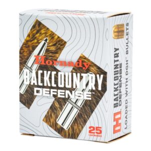 Hornady Backcountry Defense Ammunition 10mm Auto 200gr JFP 1160 fps 25/ct