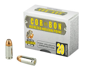CORBON 9MM+P 115GR JHP 20/500