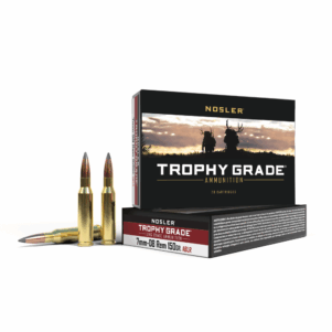 Nosler Accubond Long Range Trophy Grade Rifle Ammunition 7mm-08 Rem 150 gr PT 2750 fps 20/ct