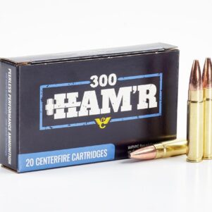 Wilson Combat Ammunition 300 HAM R | 135gr Speer HAM'R Bonded 2450 FPS - 18 in Barrel | 20/Box
