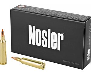NOSLER 22-250 55GR BT 20/200