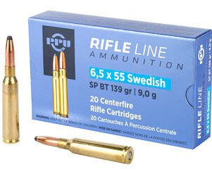 PPU 6.5X55 SWEDISH SP 139GR 20/200