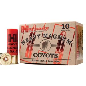 Hornady Heavy Magnum Coyote 12 Gauge BB 3" Nickel-Plated Lead – 10ct A4F TACTICAL