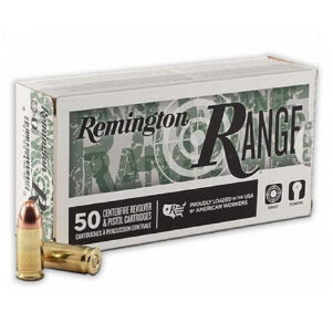 Remington Range 9mm Luger 115gr FMJ – 50 Rounds