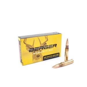 Berger 308 Winchester 185gr Classic Hunter Match Grade Ammunition 20/rd