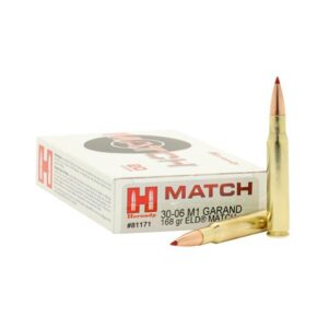 Hornady Vintage Match Rifle Ammunition .30-06 Sprg 168 gr ELD 2710 fps 20/ct