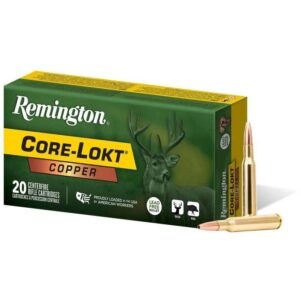 Remington Core-Lokt Copper Rifle Ammunition 360 Buckhammer 160gr HP 2275 fps 20/ct