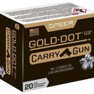 Speer Gold Dot Handgun Ammunition .45 ACP (+P) 200gr HP 20/ct