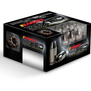 Barnes TAC-XPD Defense Handgun Ammunition .40 S&W 140 gr TAC-XP 1120 fps 20/box