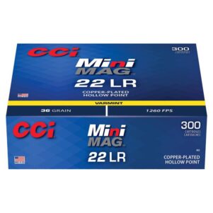 CCI Signature Mini-Mag .22 LR Signature Mini-Mag 36 gr CPHP 300/rd