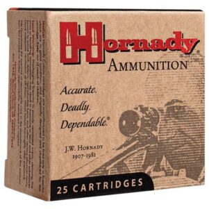 Hornady Custom Handgun Ammunition .25 ACP 35 gr XTP 900 fps 25/ct