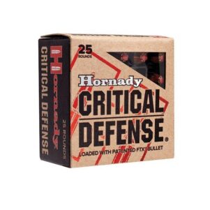 Hornady Critical Defense Handgun Ammo .38 Spl 110 gr FTX 1010 fps 25/ct