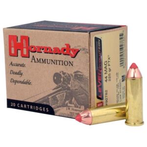 Hornady LEVERevolution Handgun Ammunition .44 Mag 225 gr FTX 1410 fps 20/ct