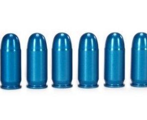 A-Zoom Aluminum Snap Caps .380 AUTO Blue 10/pk