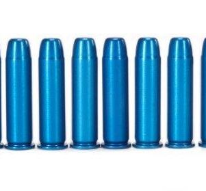 A-Zoom Aluminum Snap Caps .357 Mag Blue 12/pk
