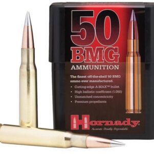 Hornady Match Rifle Ammunition .50 BMG 750 gr A-MAX 2820 fps - 10/box